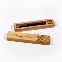 Wood_Pen_Box_Derevyannaya_Korobka_dlya_Ruchki_time2wood